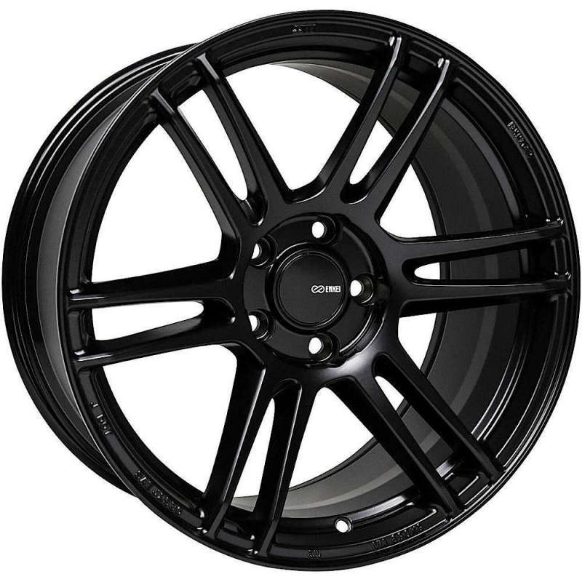 Picture of Enkei TSR-6 18x8 5x100 45mm Offset 72-6mm Bore Matte Black Wheel