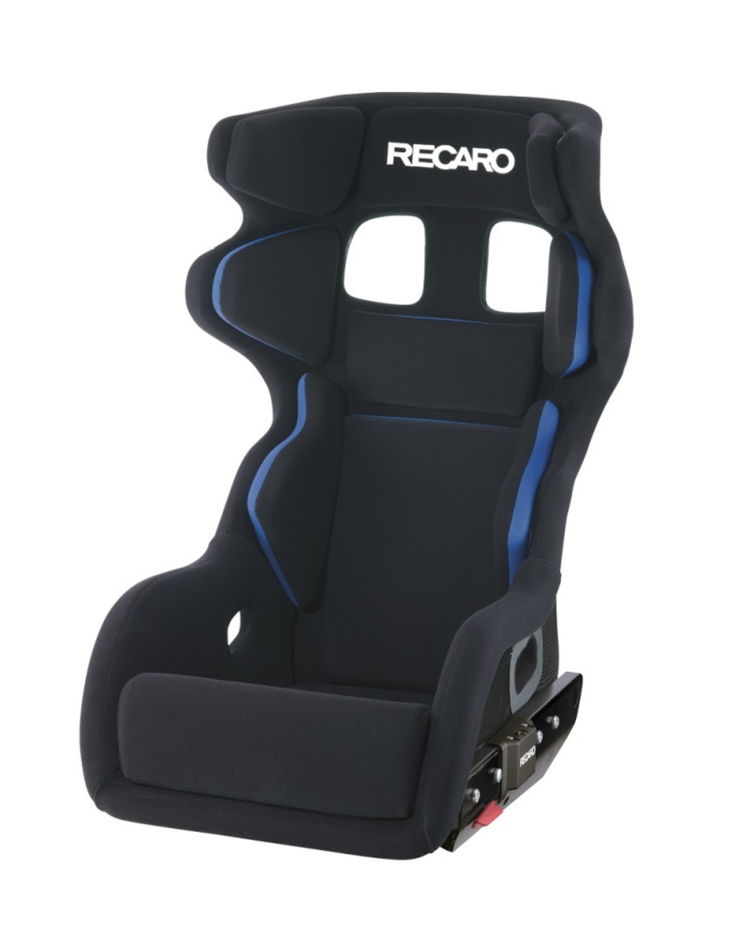 Picture of Recaro P1300 GT LW Lightweight Seat - Black Velour-White Logo