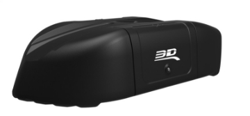 Picture of 3D MAXpider Traveler Car Roof Box 161-5cm L x 78cm W x 42-2cm H - Black