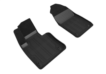 Picture of 3D MAXpider 18-21 Volvo XC60 Elegant Hybrid 1st Row Floormat - Black