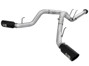 Picture of aFe Atlas Exhaust 4in DPF-Back Al Steel 11-14 Ford Diesel Trucks V8-6-7L td