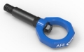 Picture of aFe Control Front Tow Hook Blue 20-21 Toyota GR Supra A90