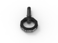 Picture of aFe Control Rear Tow Hook Black 20-21 Toyota GR Supra A90