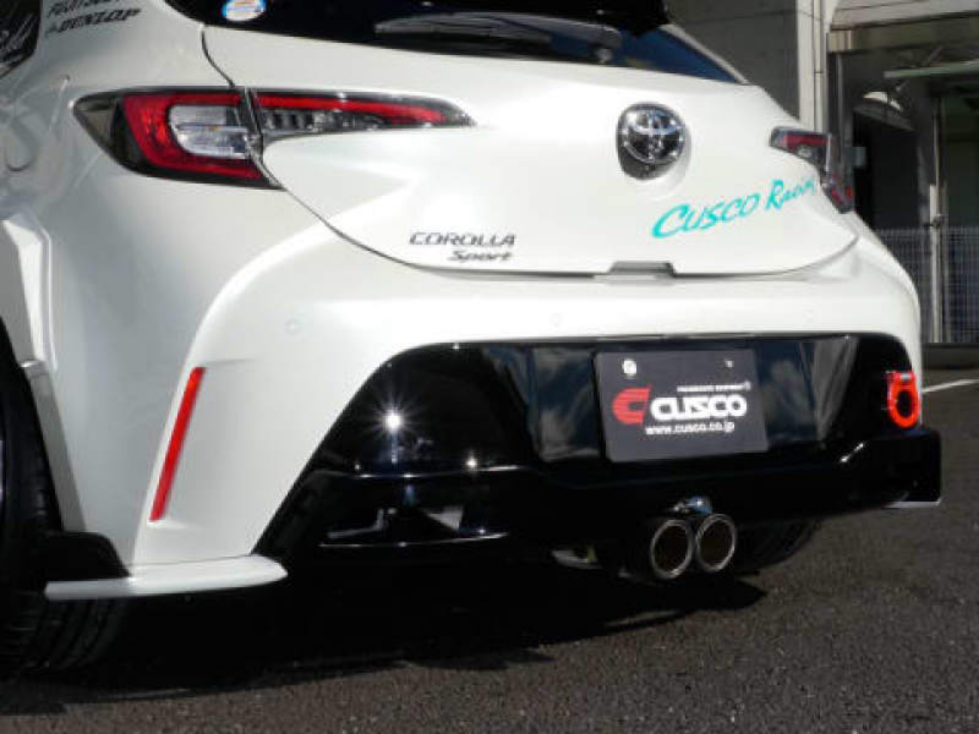 Picture of Cusco Strut 19+ Toyota Corolla Hatchback Rear Lip Spoiler Primer - Unpainted