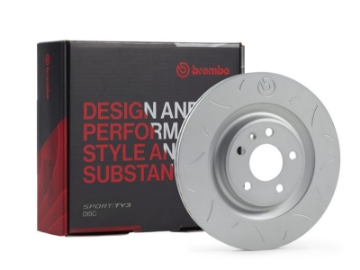 Picture of Brembo 2014 Audi TT-08-14 Volkswagen Golf VI 1-2 TSI Rear TY3 Sport Disc Rotor - 272X10