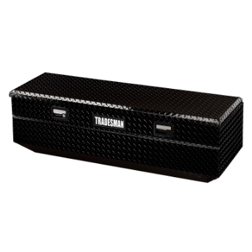 Picture of Tradesman Aluminum Flush Mount Truck Tool Box 56in- - Black