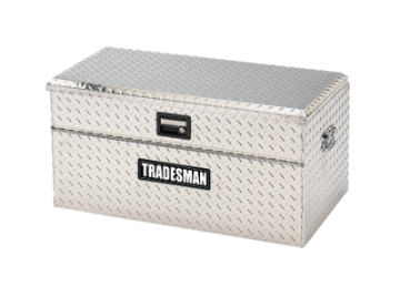 Picture of Tradesman Aluminum Flush Mount Truck Tool Box Full-Slim Line 60in- - Brite