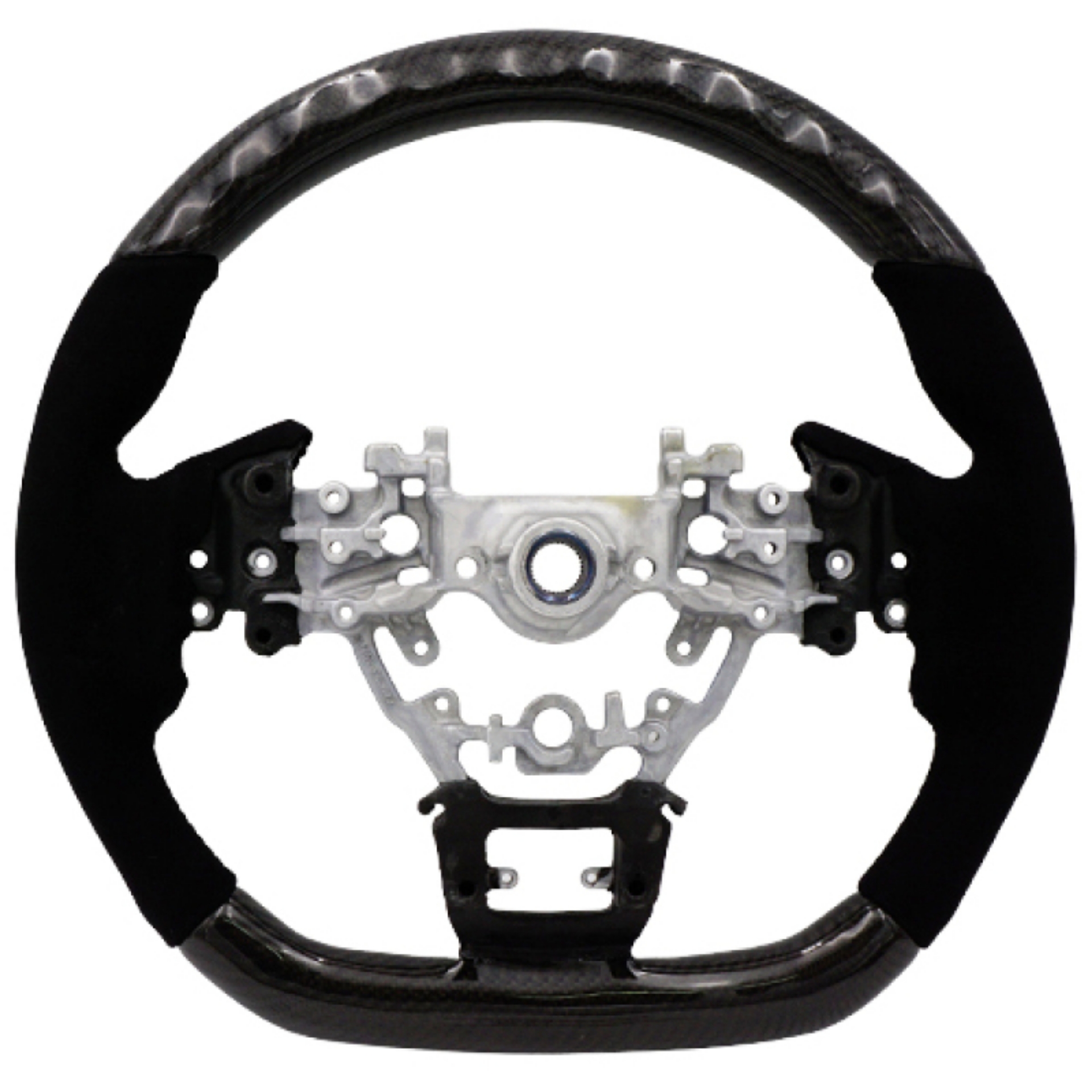 Picture of BLOX Racing 22+ Subaru Carbon-Alcantara Steering Wheel Black Stitching