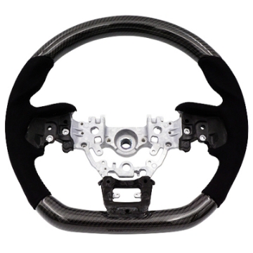 Picture of BLOX Racing 22+ Subaru Carbon-Alcantara Steering Wheel Black Stitching