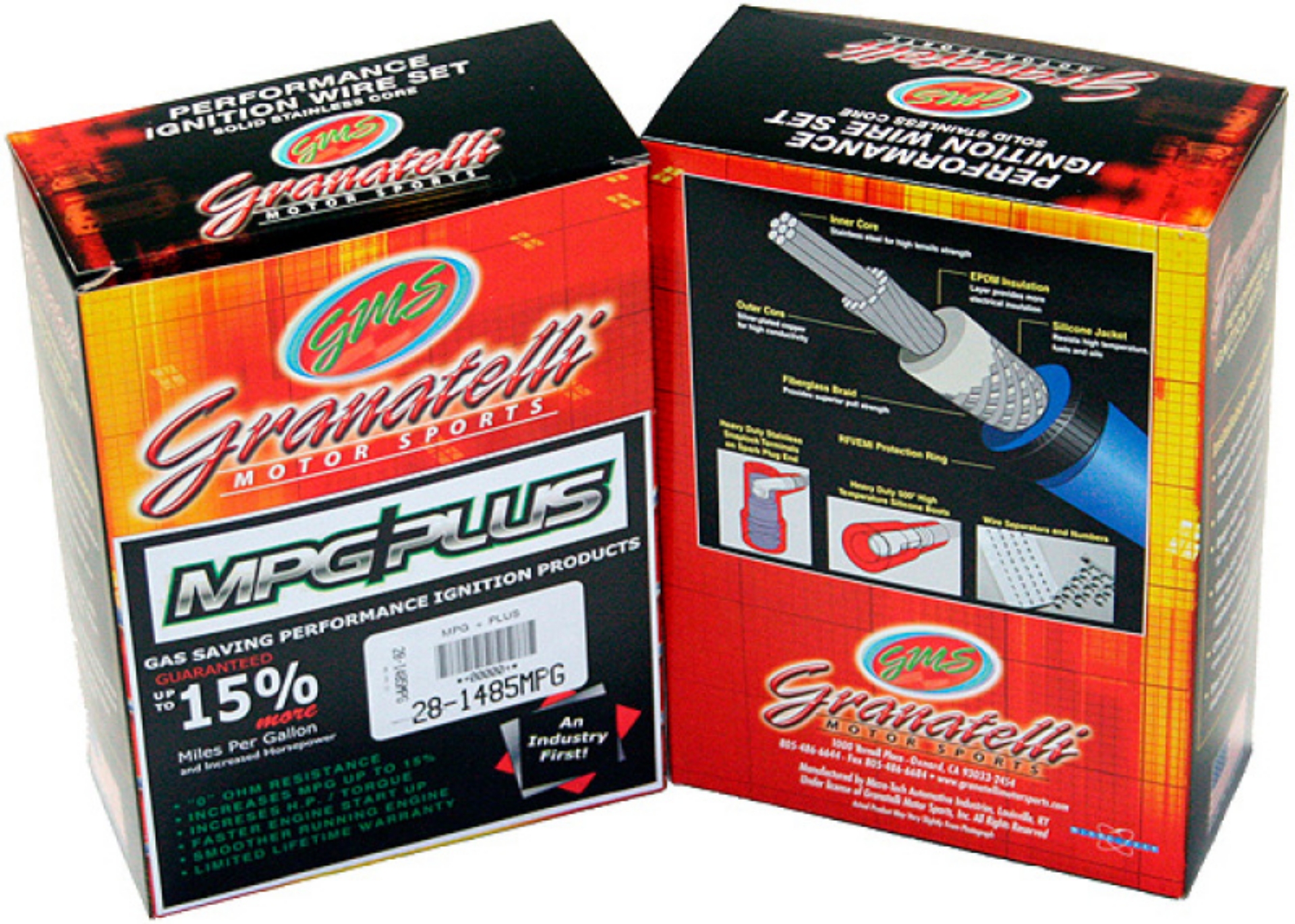 Picture of Granatelli 00-04 Ford Focus 4Cyl 2-0L Performance Ignition Wires