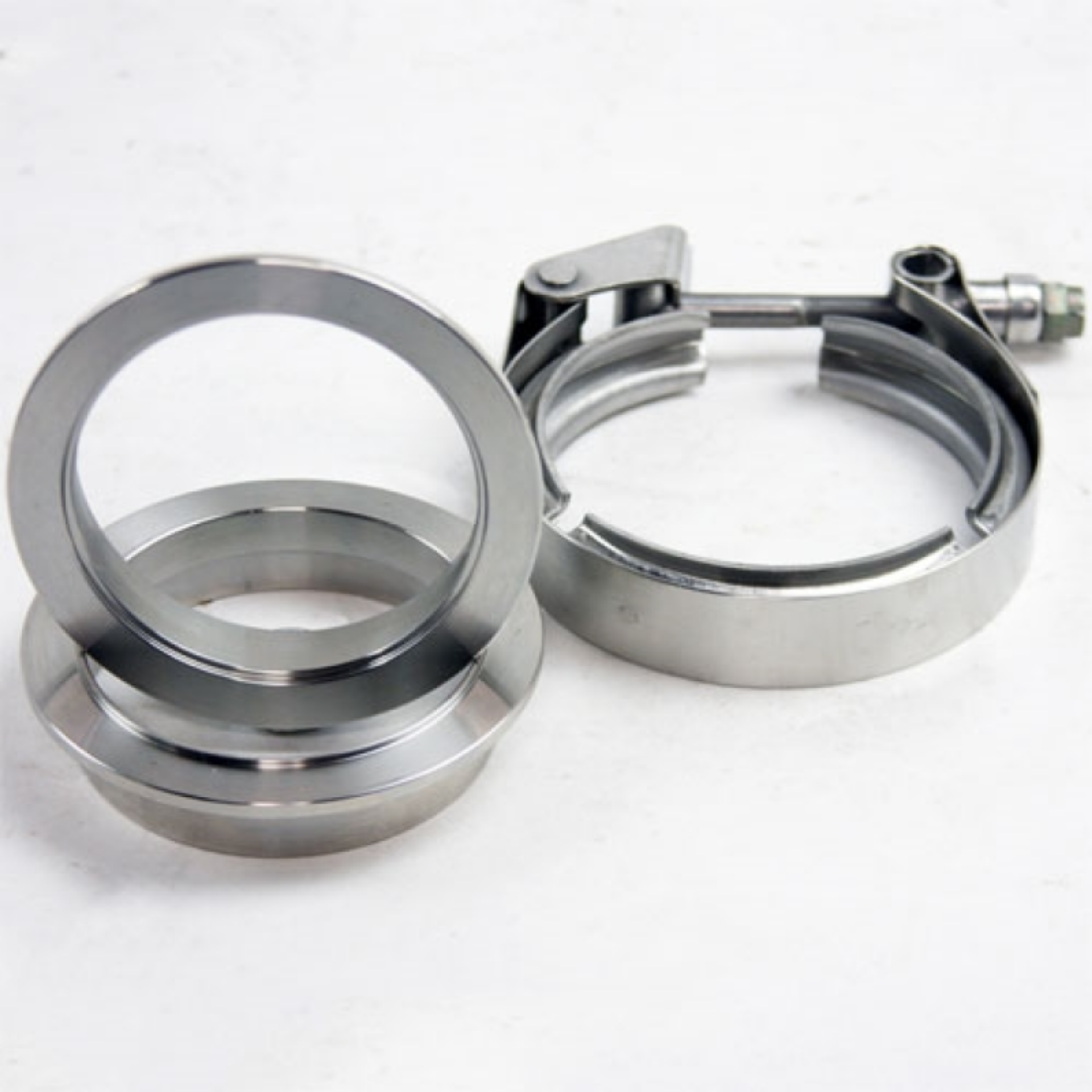 Picture of Granatelli 2-0in Mating Male to Female Flanges w-V-Band Clamp