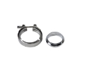 Picture of Granatelli 3-0in Aluminum Mating Male to Female Flanges w-V-Band-O-Ring Seal