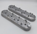 Picture of Granatelli 96-22 GM LS Tall Valve Cover w-Integral Angled Coil Mounts - Cast Finish