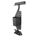 Picture of Go Rhino 18-24 Jeep Wrangler JL-JLU-JT Front Fender Jack Mount for Xventure Gear EG Jack - Tex- Blk