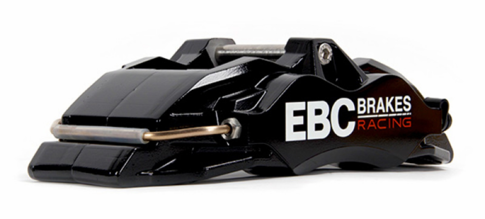 Picture of EBC Racing 13-22 Volkswagen Golf GTI MK7-MK8 2-0T Black Apollo-6 Front Left Caliper