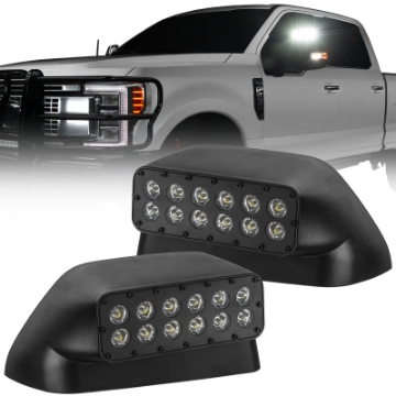 Picture of ORACLE Lighting 17-22 Ford Super Duty LED Off-Road Side Mirror Ditch Lights SEE WARRANTY