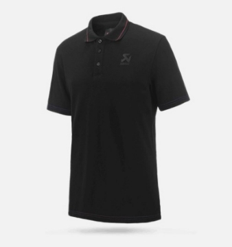 Picture of Akrapovic Corpo Polo Black Mens - S