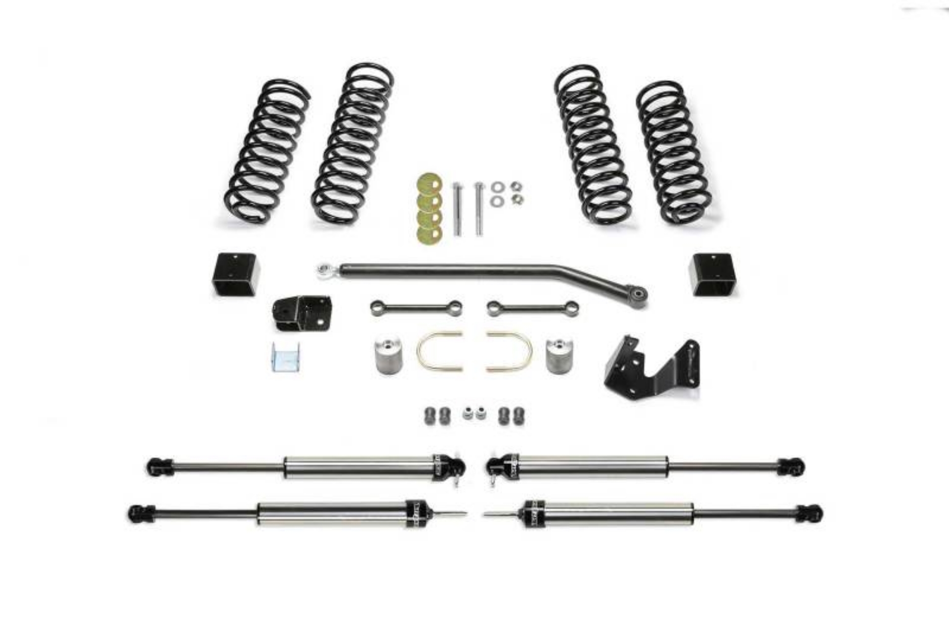 Picture of Fabtech 07-18 Jeep JK 2-Door 3in Sport Ii System w-Dlss Shks