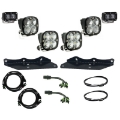 Picture of Baja Designs 17-20 Ford F-150 Raptor S2 SAE Pro Fog Pocket Kit - Clear