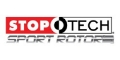 Picture of StopTech Porsche 911 05-10 Carrera Front BBK ST-60 Caliper Red - 2pc Zinc Slotted 380x32mm Rotor