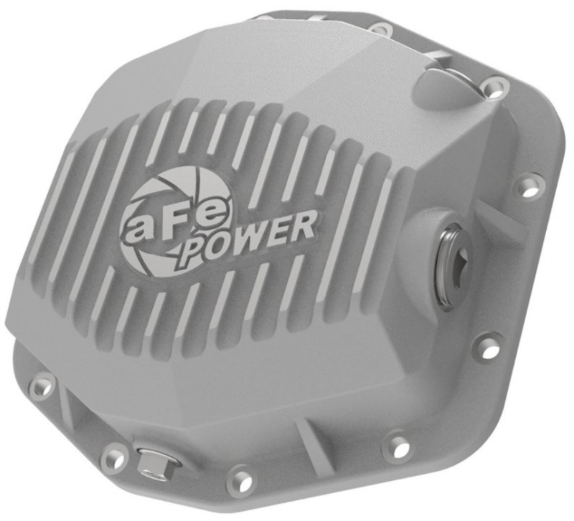 Picture of aFe POWER 2021 Ford Bronco w- Dana M220 Differential Cover Raw Street Series w- Machined Fins