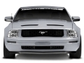 Picture of Raxiom 05-09 Ford Mustang Excluding GT500 LED Halo Projector Headlights- Chrome Housing Clear Lens