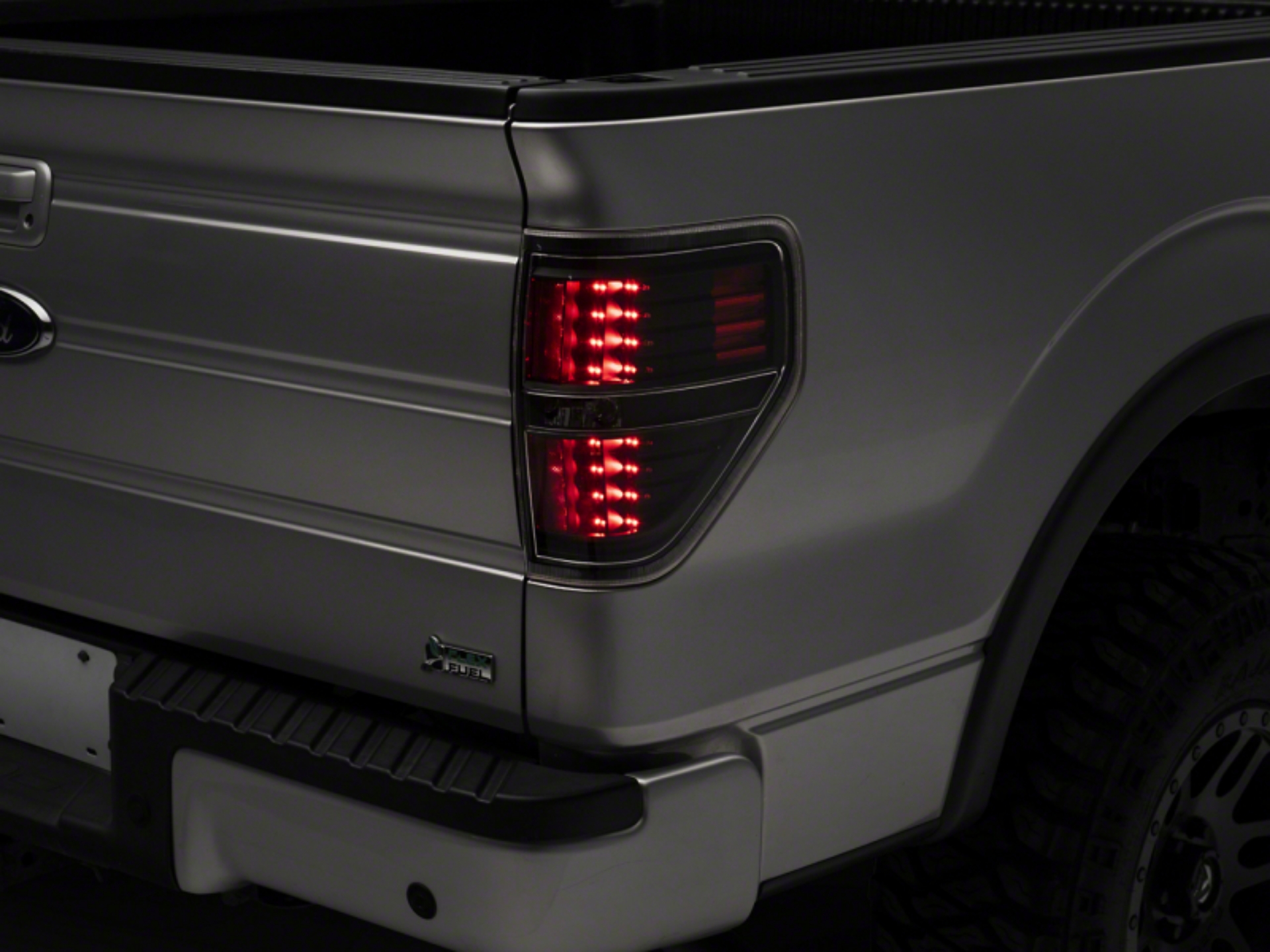 Picture of Raxiom 09-14 Ford F-150 Styleside LED Tail Lights- Blk Housing Clear Lens