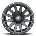 Picture of ICON Compression 20x10 8x6-5 -19mm Offset 4-75in BS 121-4mm Bore Satin Black Wheel