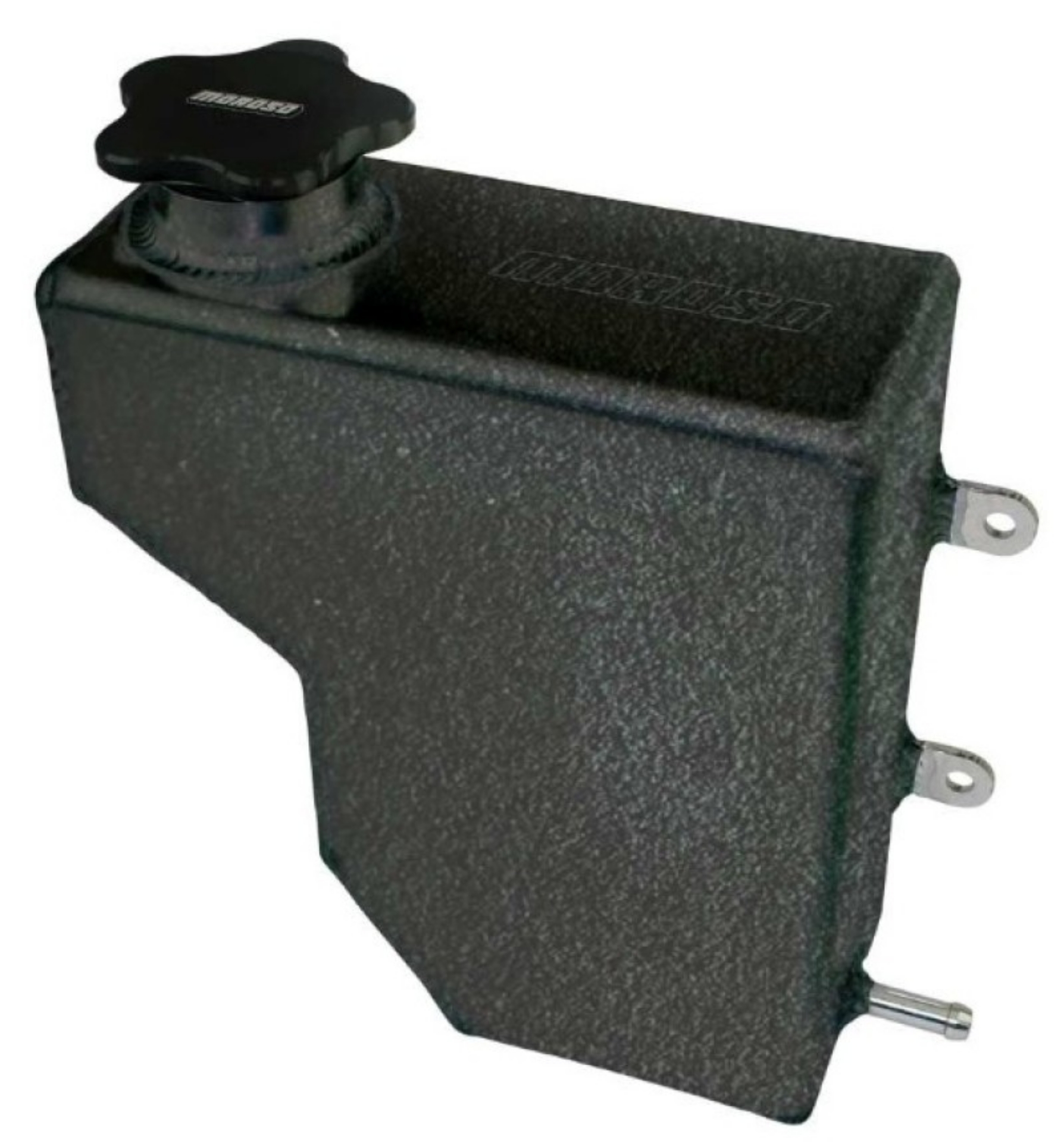 Picture of Moroso 16-Up Polaris RZR Coolant Tank - Black Powder Coat