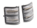 Picture of Raxiom 11-16 Ford F-250-F-350 Super Duty Axial LED SEQL Switchback Side Mirror Marker Lamps- Clear