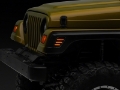 Picture of Raxiom 97-06 Jeep Wrangler TJ Axial Series LED Side Marker Lamps- Smoked