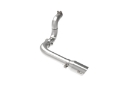 Picture of aFe 20-21 Jeep Wrangler Large Bore-HD 3in 304 Stainless Steel DPF-Back Exhaust System - Polished Tip