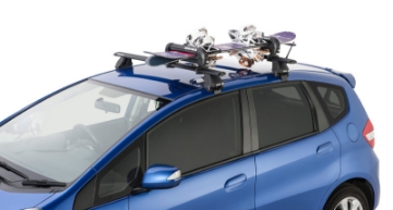 Picture of Rhino-Rack Universal Ski-Snowboard Carrier - Fits 3 Pairs of Skis or 2 Snowboards - Black