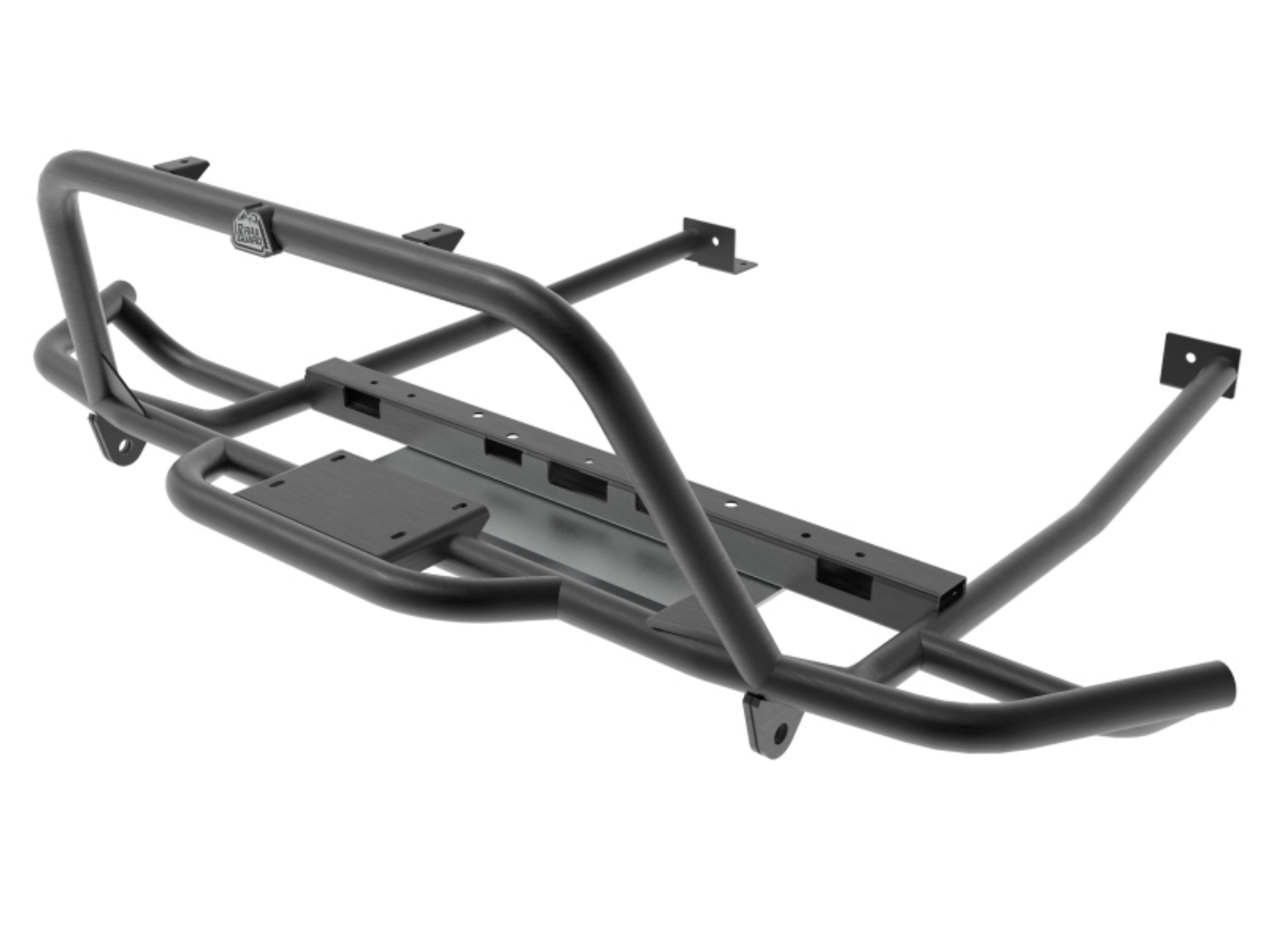 Picture of aFe POWER 20-23 Subaru Outback H4 2-4L t - H4 2-5L Terra Guard Front Bumper w- Winch Mount - Black