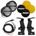 Picture of Rigid Industries 2019+ Dodge RAM 2500-3500 A-Pillar Light Kit 6in 360-Series