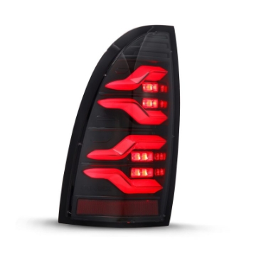 Picture of AlphaRex 05-15 Toyota Tacoma LUXX LED Taillights Alpha Blk w-Activ Light-Seq Signal