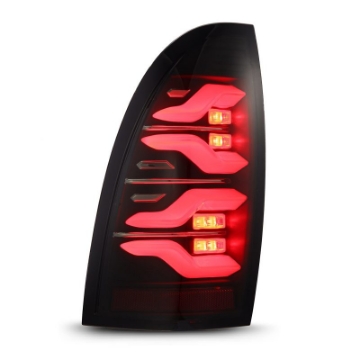 Picture of AlphaRex 05-15 Toyota Tacoma LUXX LED Taillights Blk w-Activ Light-Seq Signal