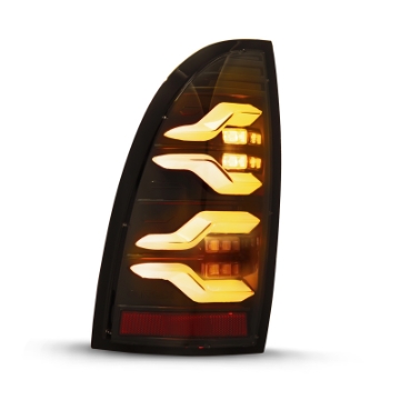 Picture of AlphaRex 05-15 Toyota Tacoma LUXX LED Taillights Blk w-Activ Light-Seq Signal