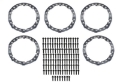 Picture of Ford Racing 2021+ Ford Bronco Functional Bead Lock Ring Kit