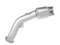 Picture of aFe 09-16 Audi A4-A5 B8 L4-2-0L t Twisted Steel 3in- Downpipe - 304 Stainless w- Cat