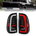 Picture of ANZO 00-06 Toyota Tundra LED Taillights w- Light Bar Black Housing Clear Lens