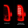 Picture of ANZO 00-06 Toyota Tundra LED Taillights w- Light Bar Chrome Housing Clear Lens