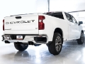 Picture of AWE Tuning 4th Gen GM 1500 5-3L 0FG Catback Split Rear Exit w- Bumper Cutouts - Quad Diamond Tips