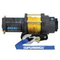 Picture of Superwinch 2500 LBS 12V DC 3-16in x 40ft Synthetic Rope Terra 2500SR Winch - Gray Wrinkle