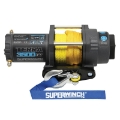 Picture of Superwinch 3500 LBS 12V DC 7-32in x 32ft Synthetic Rope Terra 3500SR Winch - Gray Wrinkle