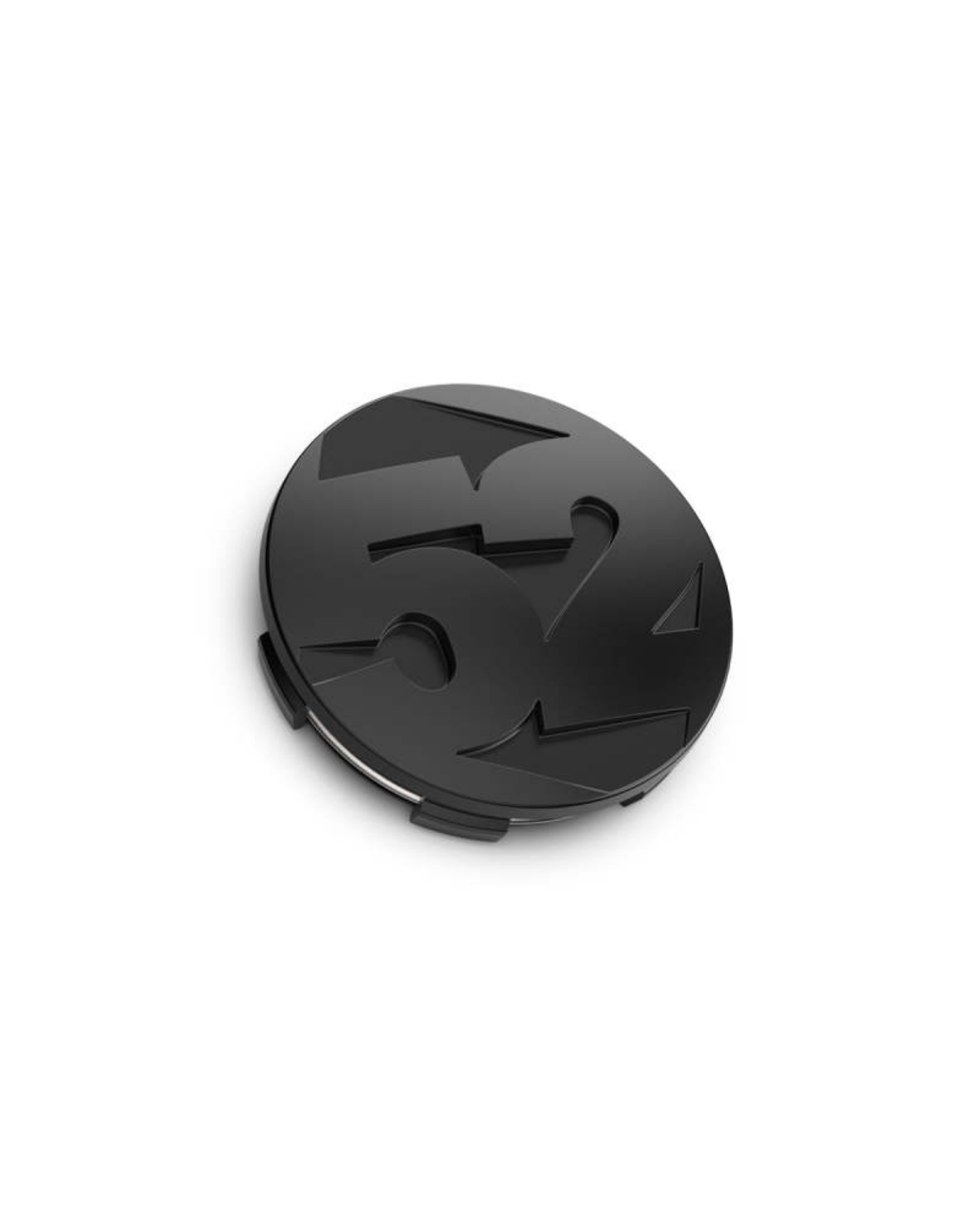 Picture of fifteen52 65mm Snap In Center Cap Single for Rally Sport and MX Wheels - Asphalt Black Satin Black