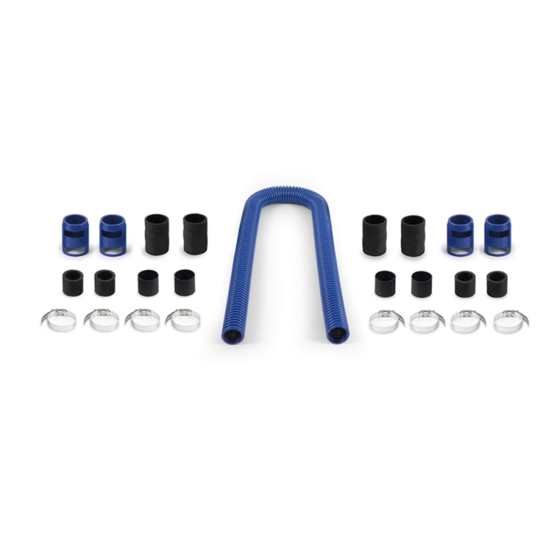 Picture of Mishimoto Universal Flexible Radiator 48in Hose Kit - Blue