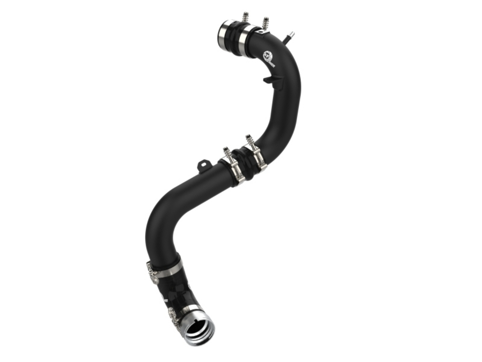 Picture of aFe 21-22 Ford Bronco V6-2-7Ltt BladeRunner 2-75in Alum Cold Charge Pipe - Black