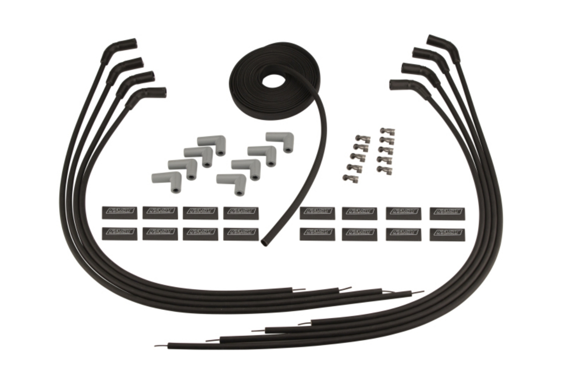 Picture of FAST 90 Degree Cut-to-Fit for LS Coils W- Heat Sleeve FireWire Spark Plug Wire Set