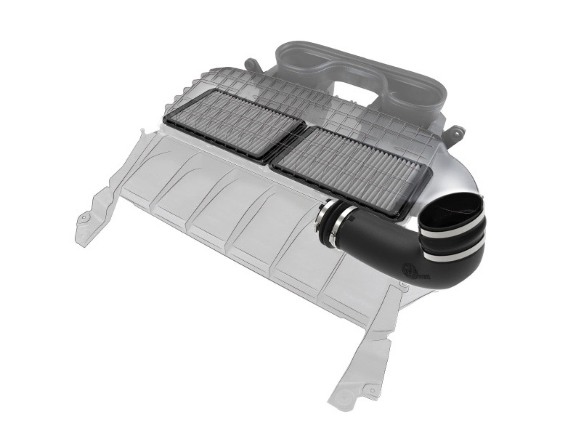 Picture of aFe 21-23 Ram 1500 TRX HEMI V8 6-2L sc Super Stock Induction System w- Pro DRY S Filters